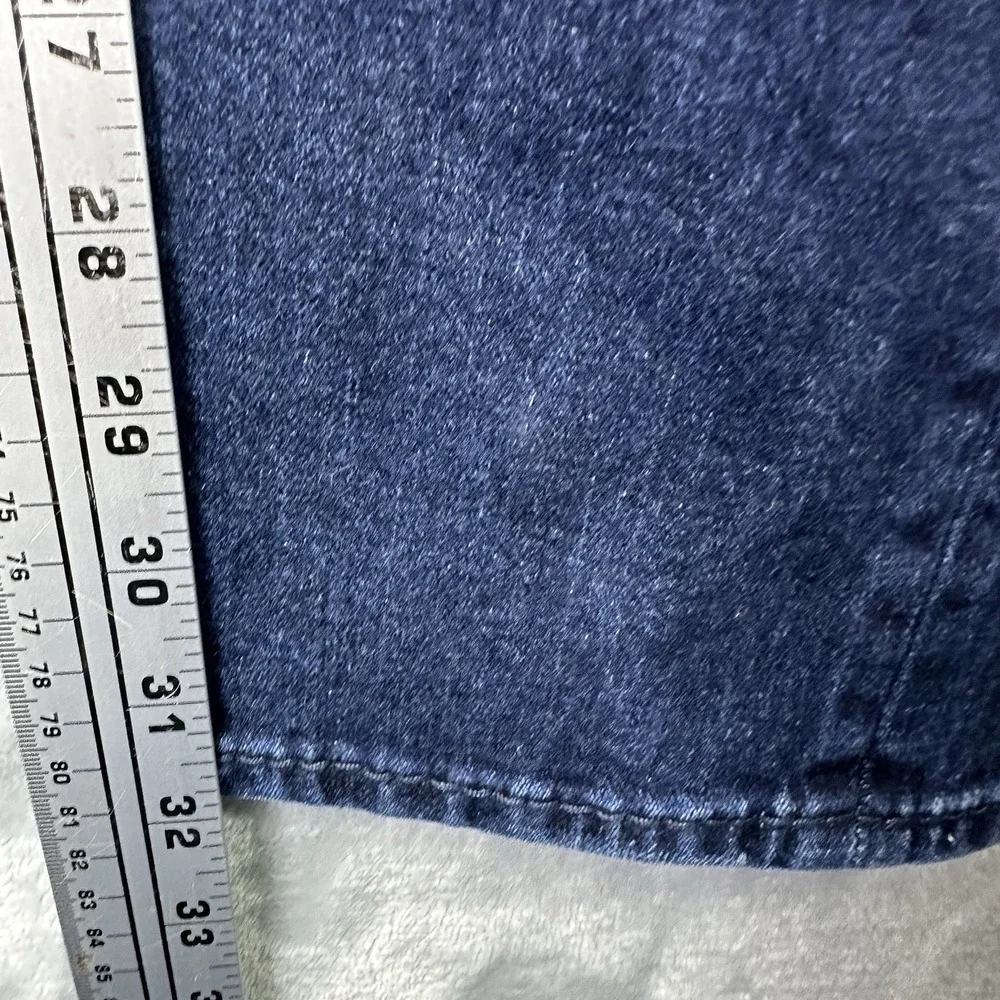 True Religion Rocco Relaxed Skinny Jeans Mens 36 Blue Distressed Stretch Denim